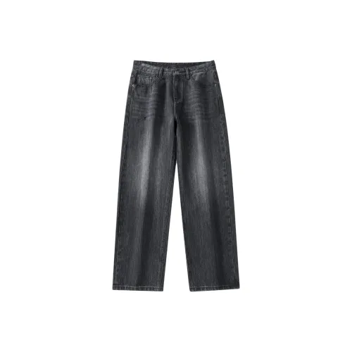 VALKOMM Черные Унисекс Джинсы