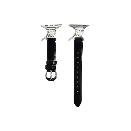 WANSHANGXIAOJIE Ремень Apple Совместимость Кожа Металл