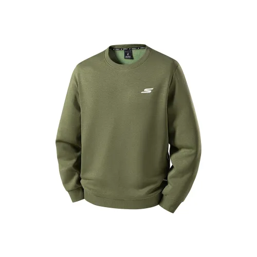 Skechers Свитшот Унисекс Армейский зеленый 00VY