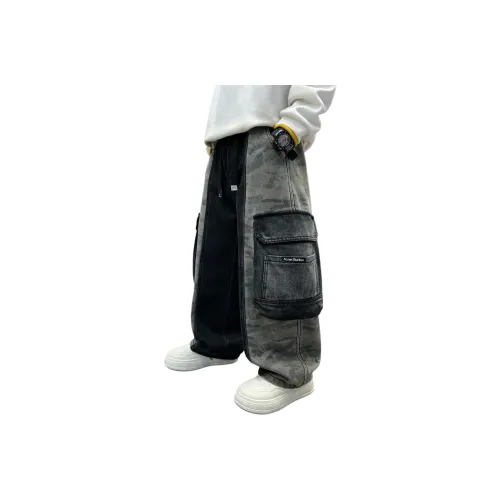 Guldoeleph Черные Джинсы для школьного возраста