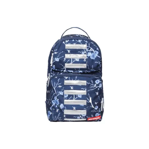 SPRAYGROUND 900D Водонепроницаемый Рюкзак из ткани унисекс синий