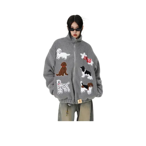 WUHA CREW Серый Унисекс Пуховики