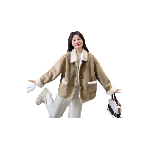 LAOYECHE Бархат Feel Пальто Женское