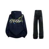 Темно-синий + Черный