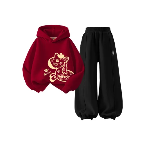 FAIRWHALE Повседневный Спортивный Комплект из 2 предметов для Детей