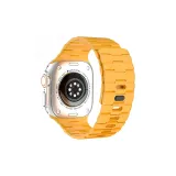 [Yellow] Силиконовый Одиночный Булавка Магнитный Ремешок