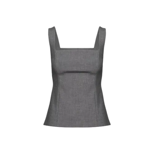 Aritzia Вереск Уголь Камень Фиби женнан Уголь Женские Майки