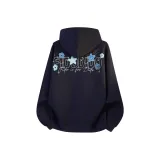 Темно-синий (принт)