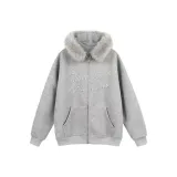 Светло-серый с флисовой подкладкой