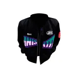 Черный [Модный бренд, полотенце с вышивкой]