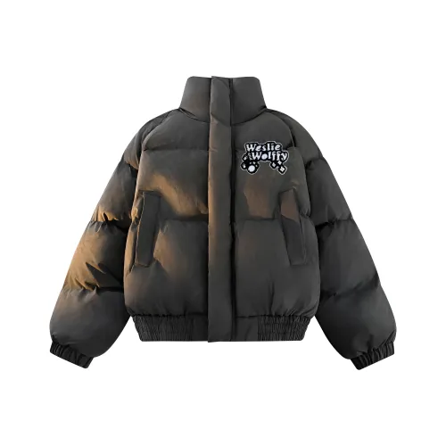 Pleasant Goat and Big Big Wolf Хлопковый пуховик Унисекс