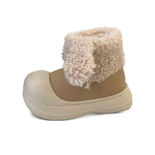 7 SEVFUN С флисовой подкладкой термический плюшевый милый короткий сноубутсы женские