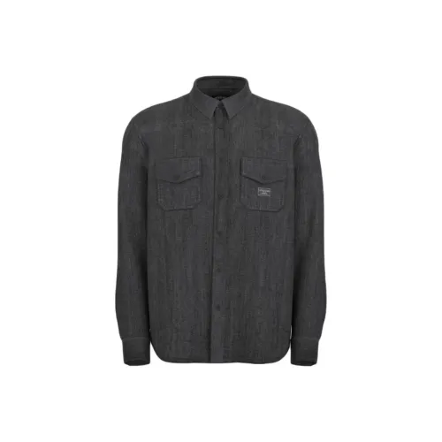 GUESS Мужские Черные Рубашки