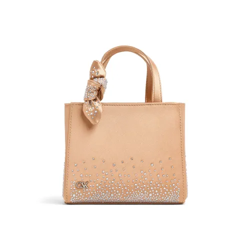 CHARLES KEITH Сумка через плечо из ткани с коровьей кожей стандартная женская цвет телесный черный