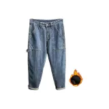 Синий, флисовая подкладка