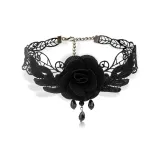 Вечное Ночное Розовое Ожерелье [Стиль 2]