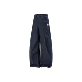 Джинсовый синий