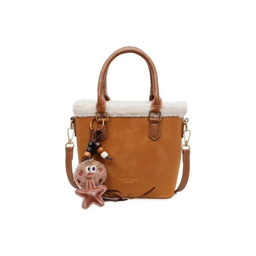 WHERE WHAT WHO ПУ (полиуретан) Одно плечо Сумка Стандартная Женская Экрю Черный Кофейный Коричневый