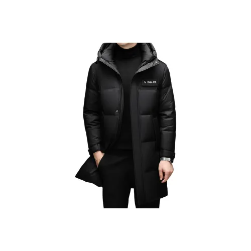 DKRVT Черный [Упаковка Включена] Мужские пуховики