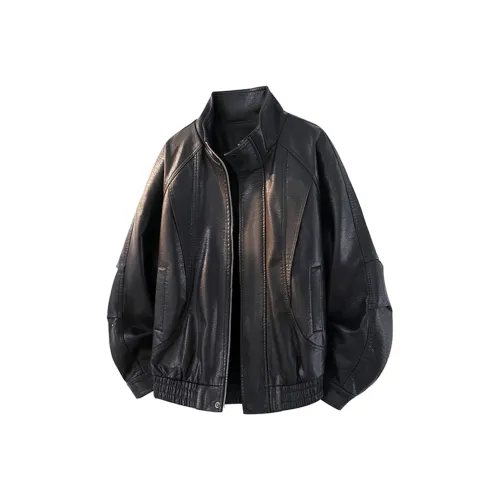 MOGAO Унисекс Кожаные куртки