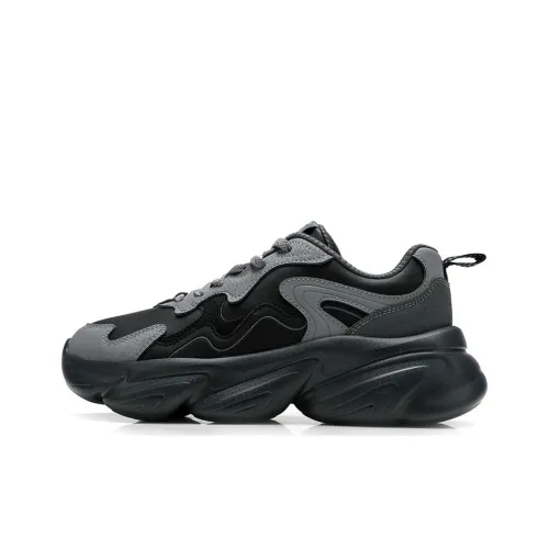 XTEP Повседневная обувь Женская Черный Дымчатый Серый Угольный Серый