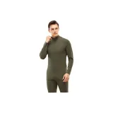 Армейский зеленый [Кашемир, мягкий, теплый] Комплект одежды