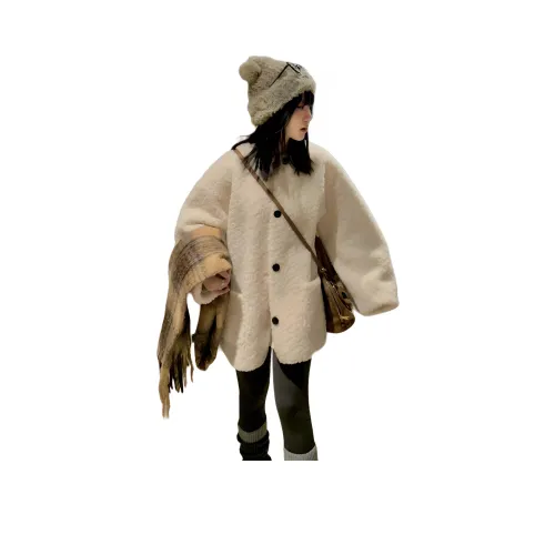 MDEHT Белый Женские Бархатные Куртки