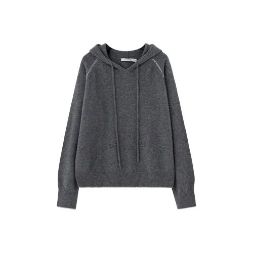 SOON FLOWER Серый Женский Свитер