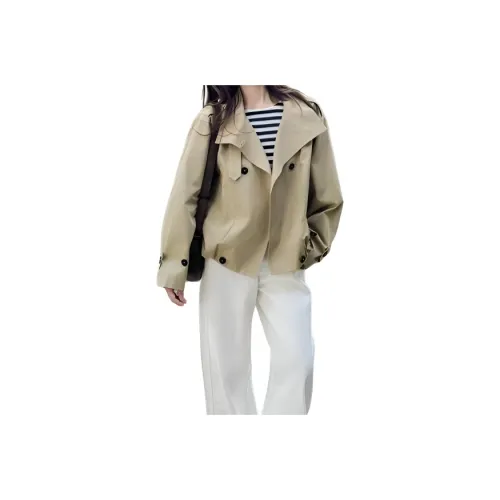 ALPLUME MY Y803 Khaki Женский Тренч