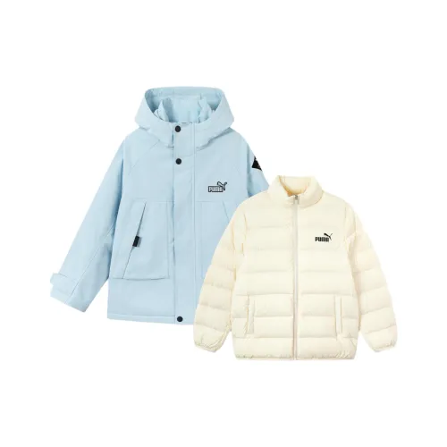 PUMA Розовый Синий 80001 Унисекс Пуховик