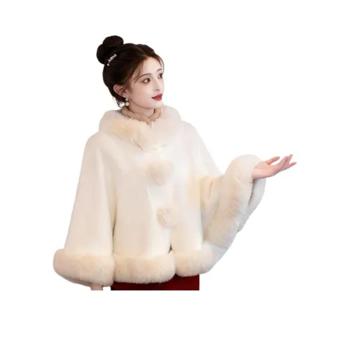 HNUF Белый топ Женские Плащи