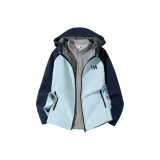 [Пальто + Базовый слой] Далекий Небесный Синий / Haha K-Светло-Серый / Haha K