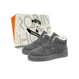 Серый с флисовой подкладкой