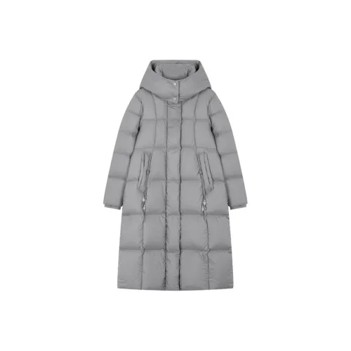 IHIMI Lava Gray Women's Down Jackets