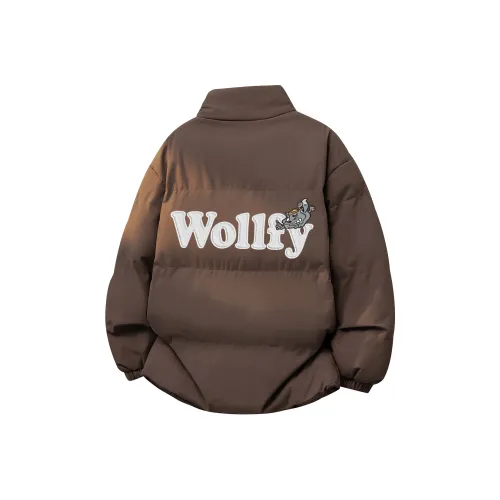 Pleasant Goat and Big Big Wolf Хлопковый пуховик Унисекс