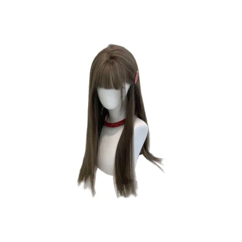 BEIQING No Need for Fishing Net Женская парик Высокая температура Пряжа Длинные прямые волосы