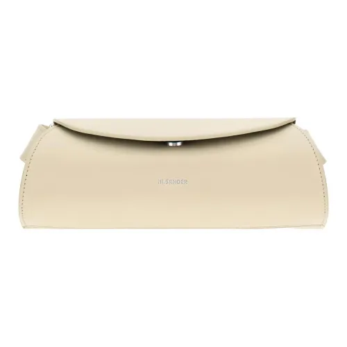 JIL SANDER Телячья кожа Сумка через плечо Женская Светлый Умбра
