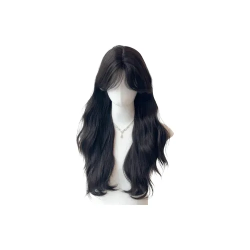 GLUNA Длинный Staple Флис Длинная Кудрявая Перука для Женщин Модный тренд Хлопкие Банки