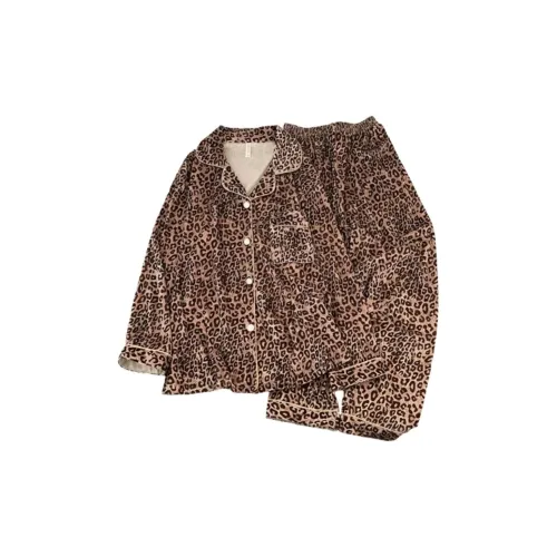 WANANNI Коричневый Женские Пижамные Комплекты