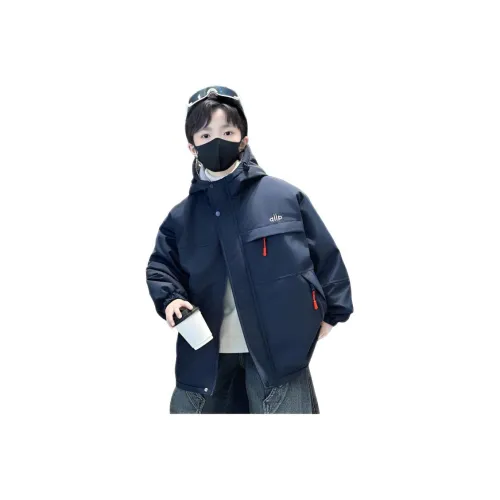 LONGZHIWU Хлопковый пуховик для подростков