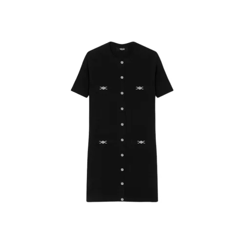 VERSACE Fw25 Короткий рукав Платье Женское