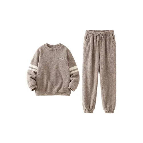 LOUGHNEA [Улучшенный Антибактериальный] Серый 554144 Мужской Пижамный комплект