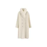 Овсяный белый с меховым воротником