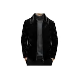 SK06 Черный Отложной воротник