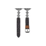 Серебряный, звезды, темно-серый, ремень