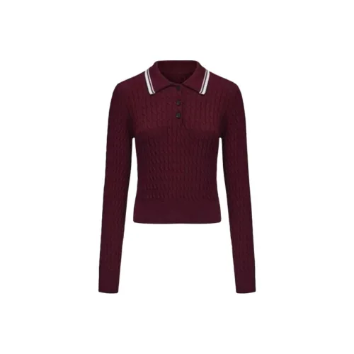 HEYNA Анкора Красный Женский Трикотаж