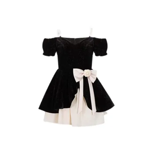 TIBINB Черный Женские Слиплатья