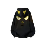 Тяжелый полиэстер-хлопок, черный