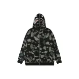 Чёрный Зелёный [Осенний Зимний Флисовая Подкладка Термический]