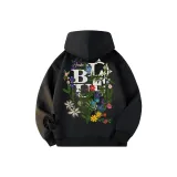 Чёрный Белый [Утолщённый и с флисовой подкладкой]